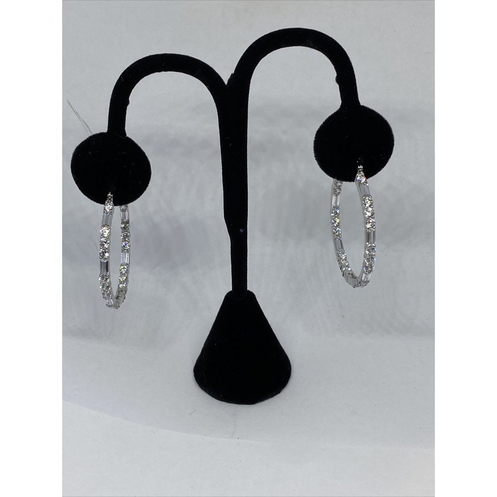 Tiara .925 Sterling Silver Cubic Zirconia SE4078 Ring Set MSRP $250 TI16